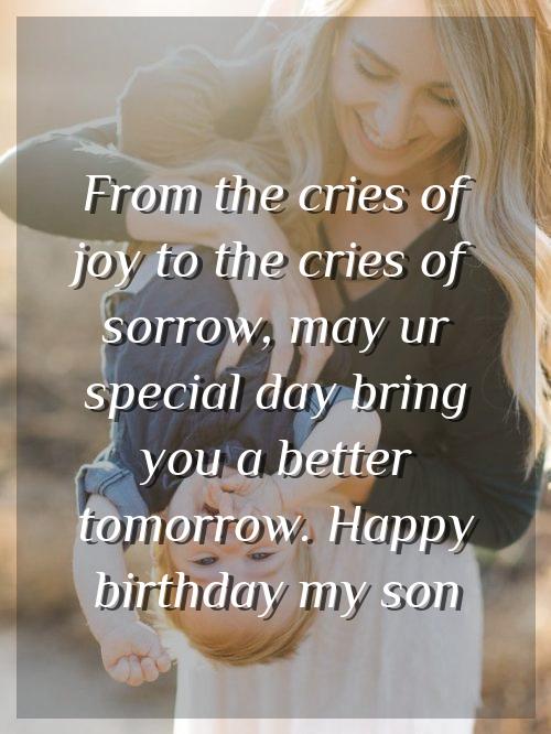 7th birthday wishes for son